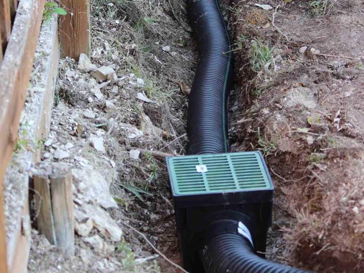French Drain Installation in Mirabel